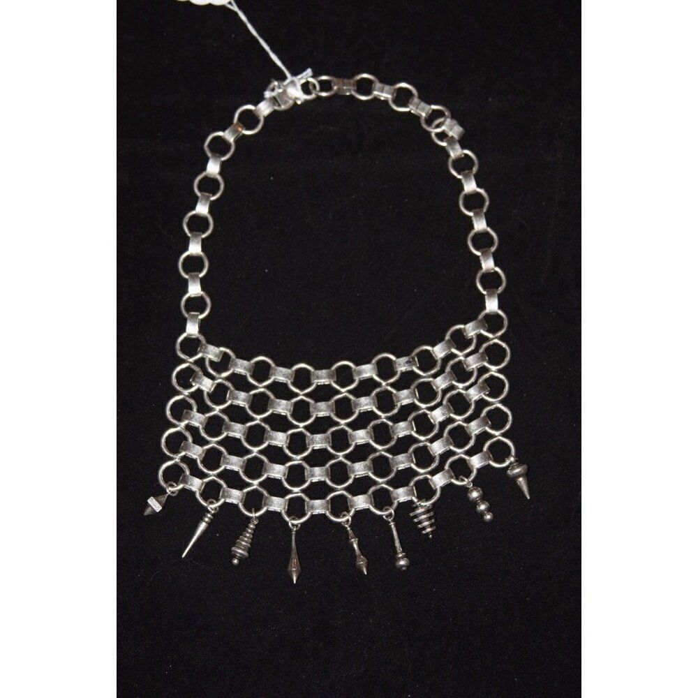 Vilma Kere Design Bib ChainMail Necklace - New - Picture 2 of 5